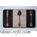 Chef Gear French Utensils Printed Anti-Fatigue Chef Kitchen Mat CGER1045